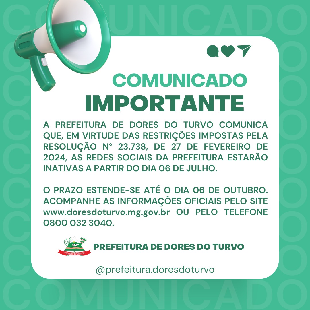 COMUNICADO IMPORTANTE